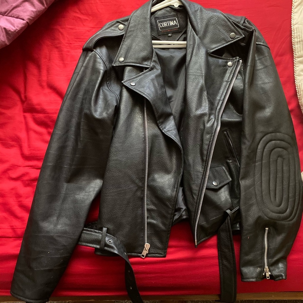 Leather jacket